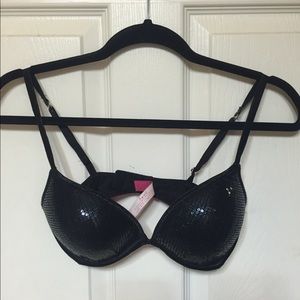 Victoria's Secret PINK Sequin Push Up Bra